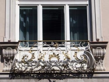 Французский балкон в ковке