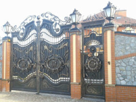 Оригинальные ворота
